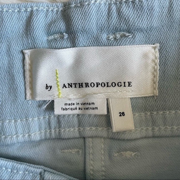 Anthropologie Pilcro and the Letterpress Jeans Ultra High-Rise Dip-Dyed 26 NWT - Picture 11 of 16